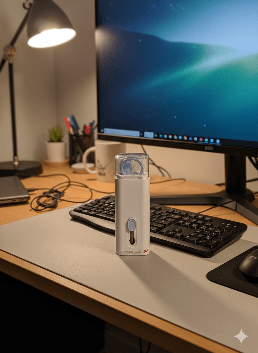 7 in 1 Electronic Cleaner Kit, Keyboard Cleaner Kit with Brush, 3 in 1 Cleaning Pen for AirPods Pro, Multifunctional Cleaning Kit for Earphone, Keyboard, Laptop, Phone, PC Monitor (Multicolor)