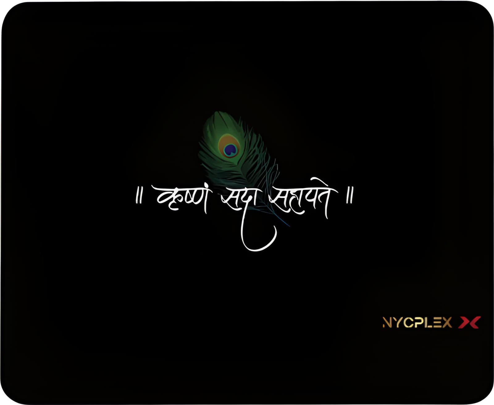 NYCPLEX X Motivational Gaming Mouse Pad